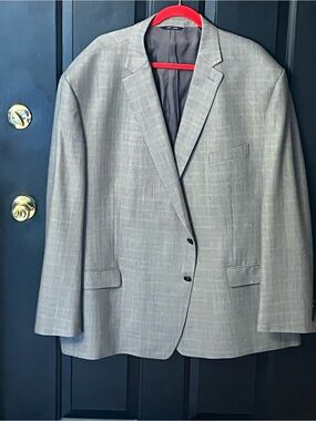 Ralph Lauren Light Gray Two-Button Sport Coat